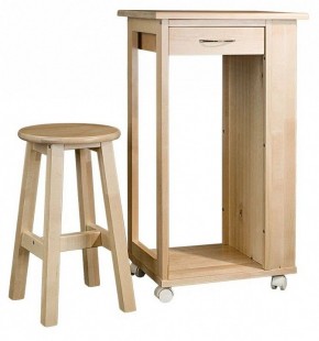 Тумба с табуретом Мебелик в Когалыме - kogalym.mebel24.online | фото 4