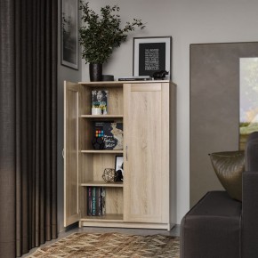 Тумба СИРИУС двухдверная высокая, цвет Дуб Сонома в Когалыме - kogalym.mebel24.online | фото 4