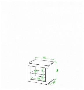 Тумба Toivo ТОЙ-ТБ 60/45 в Когалыме - kogalym.mebel24.online | фото 2
