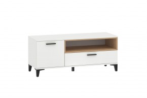Тумба ТВА НМ 013.42 "Bergen" (Белый/Дуб бунратти) в Когалыме - kogalym.mebel24.online | фото 2