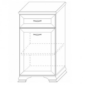 Тумба высокая 450 Сиена в Когалыме - kogalym.mebel24.online | фото 8