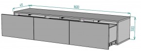 ТВ тумба подвесная TV80 (3 ящика) в Когалыме - kogalym.mebel24.online | фото 2