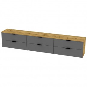 ТВ тумба TV18 (ДВ-Графит) в Когалыме - kogalym.mebel24.online | фото