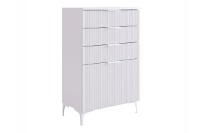 ЗЕФИР Комод (белый муар) в Когалыме - kogalym.mebel24.online | фото