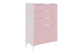 ЗЕФИР Комод (пудра розовая) в Когалыме - kogalym.mebel24.online | фото