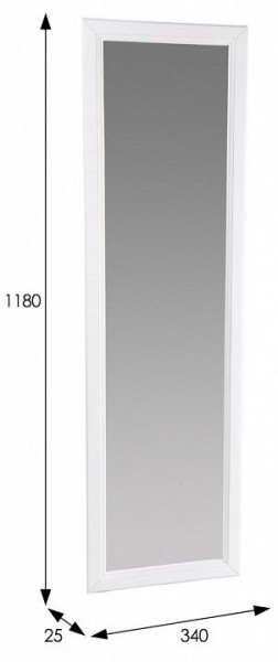 Зеркало настенное Селена в Когалыме - kogalym.mebel24.online | фото 2